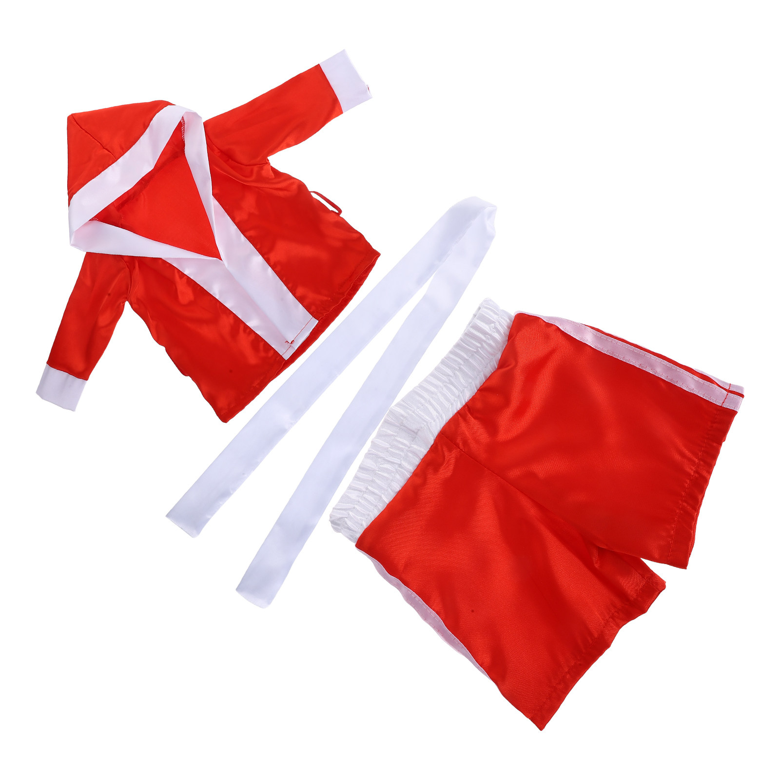 Infant Photography Props Outfit - 1 Takım Bebek Erkek Boks Kostümü,