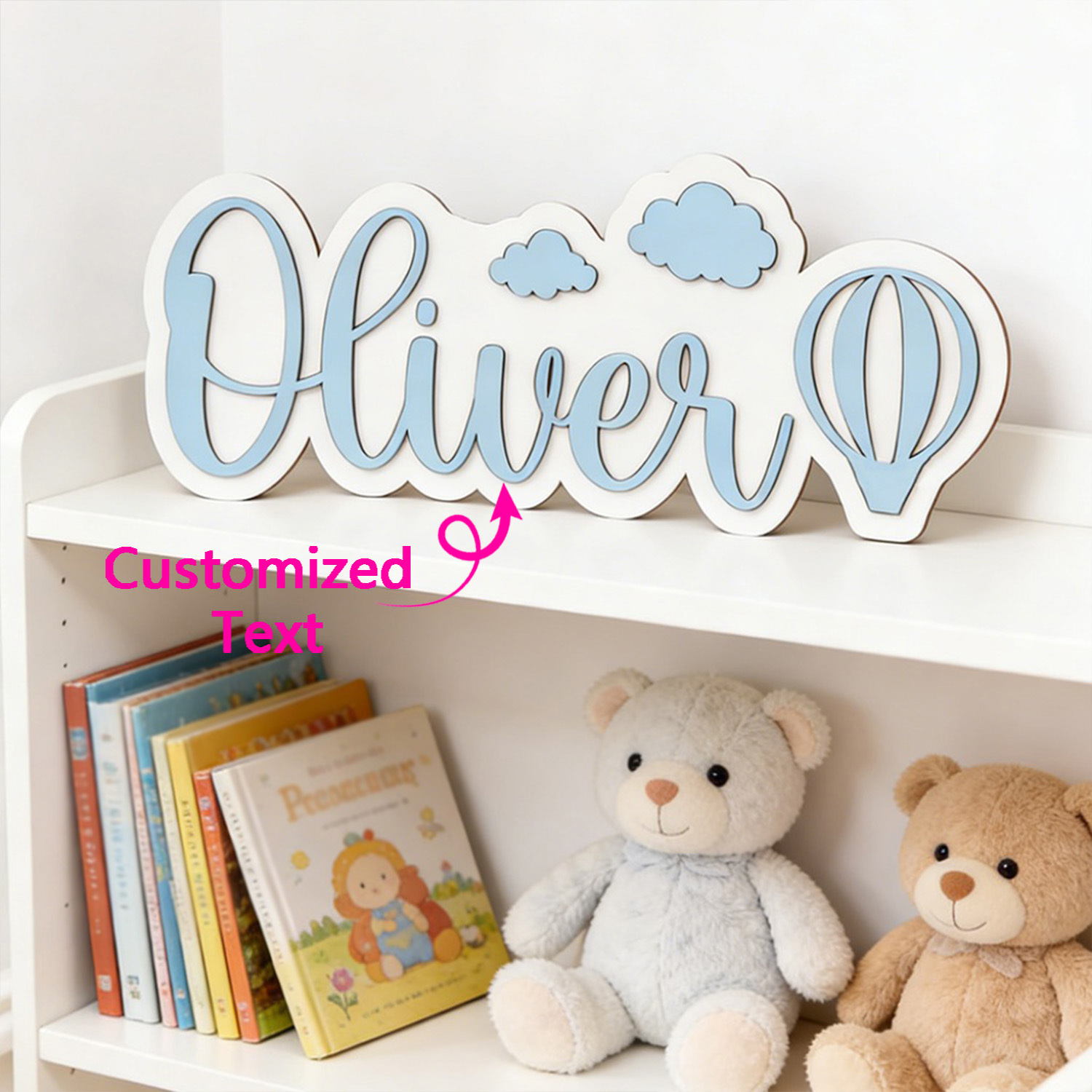 Nursery - Kişiye Özel Sıcak Hava Balonu ve