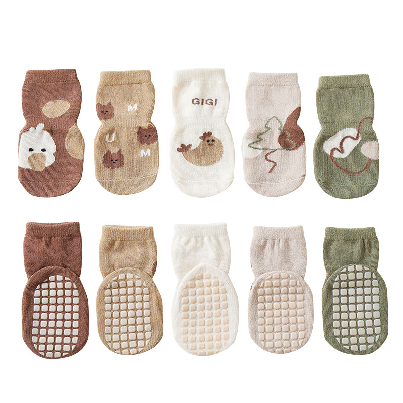 5 çift Çocuklar Kaymaz Çorap S - Unisex Baby Socks Non Slip incelemesi ve fiyatı