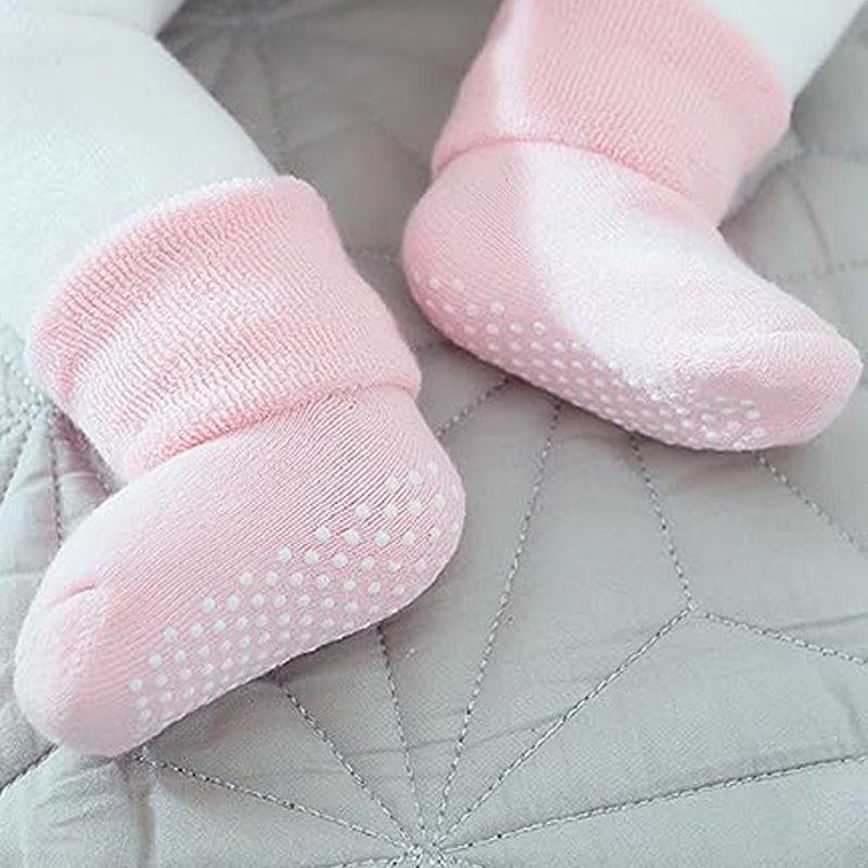 6 çift Kalınlaşmış Polar çocuk - Unisex Baby Socks Non Slip incelemesi ve fiyatı