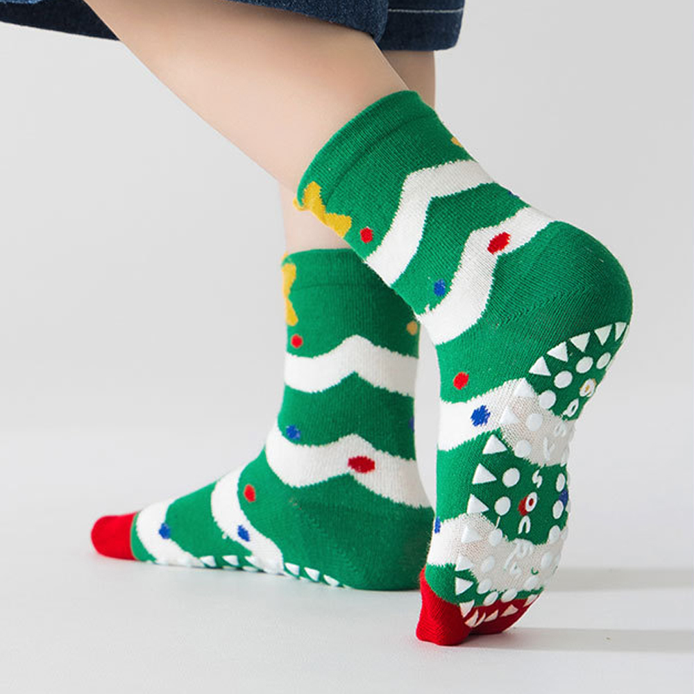 1/5 Çift Noel Çocuk Çorap Seti - Unisex Baby Socks Non Slip incelemesi ve fiyatı