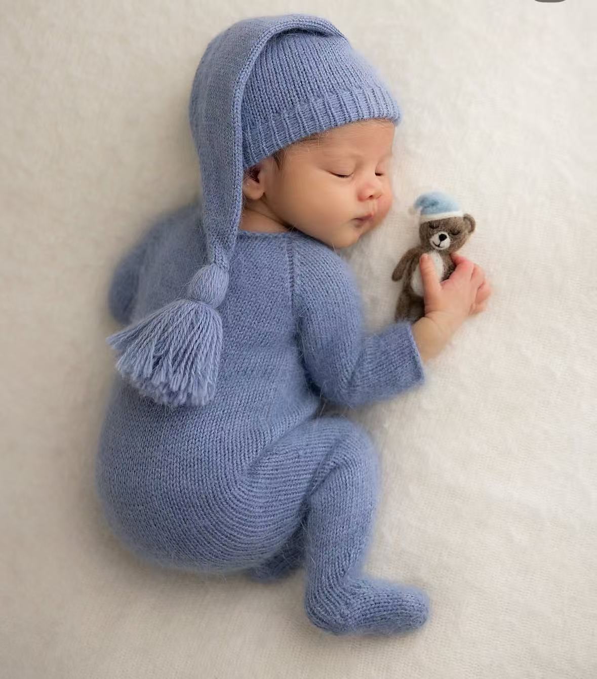 Yeni Doğan Bebekler İçin Örgü  - Infant Photography Props Outfit incelemesi ve fiyatı