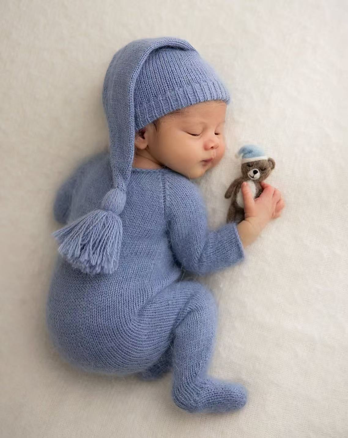 Yeni Doğan Bebekler İçin Örgü  - Infant Photography Props Outfit incelemesi ve fiyatı